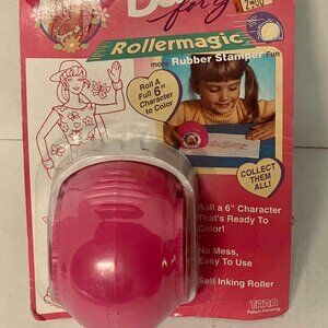 Vtg Barbie Roller Magic -Rubber Stamper New in Sealed Package~MATTEL